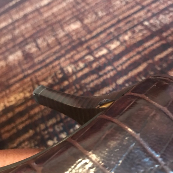 Anne Klein iflex Brown heels - Picture 3 of 5